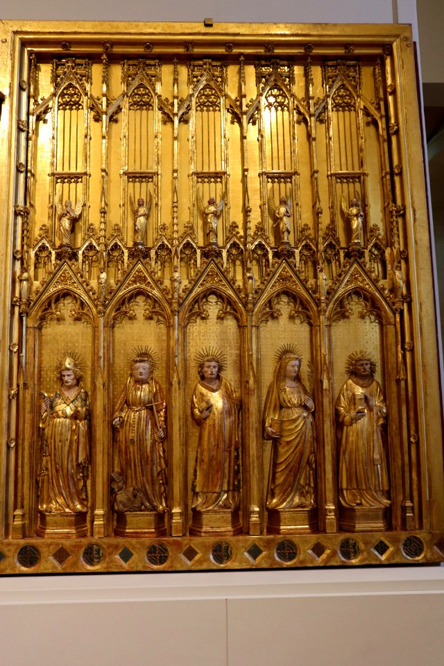 Dijon (21) Musée des Beaux-Arts - Retable des saints et martyrs - 05