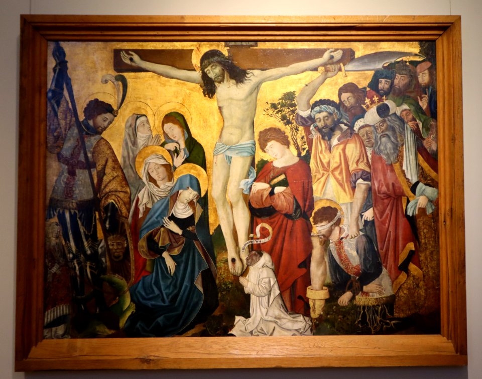 Dijon (21) Musée des Beaux-Arts - Retable de Saint-Georges