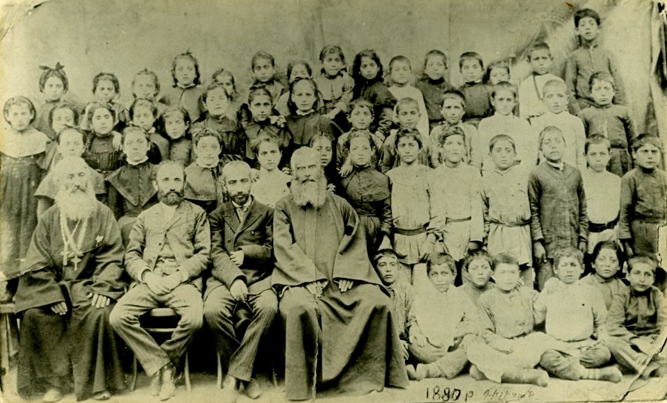 Dilijan school in 1880