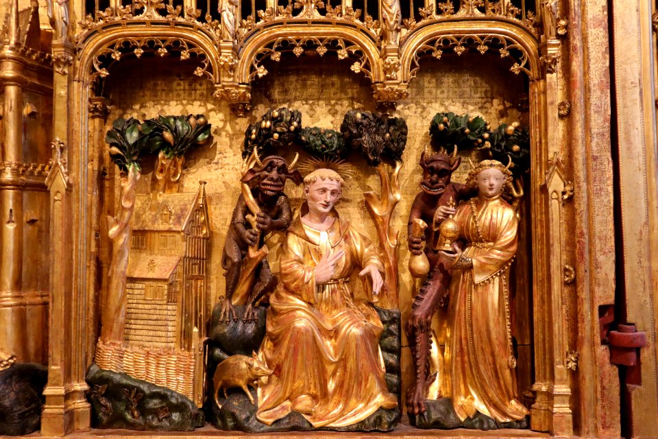 Dijon (21) Musée des Beaux-Arts - Retable des saints et martyrs - 04