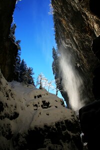 Snow trees mountain
