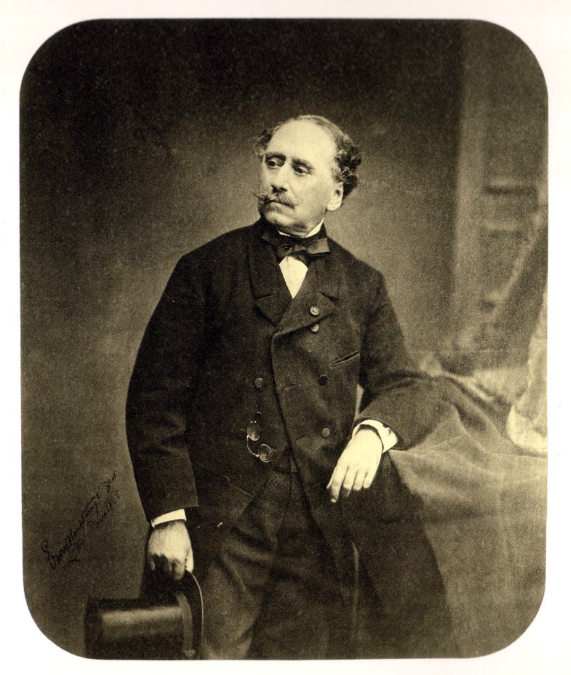 Dimitrios Kallergis in 1865, by Disdéri