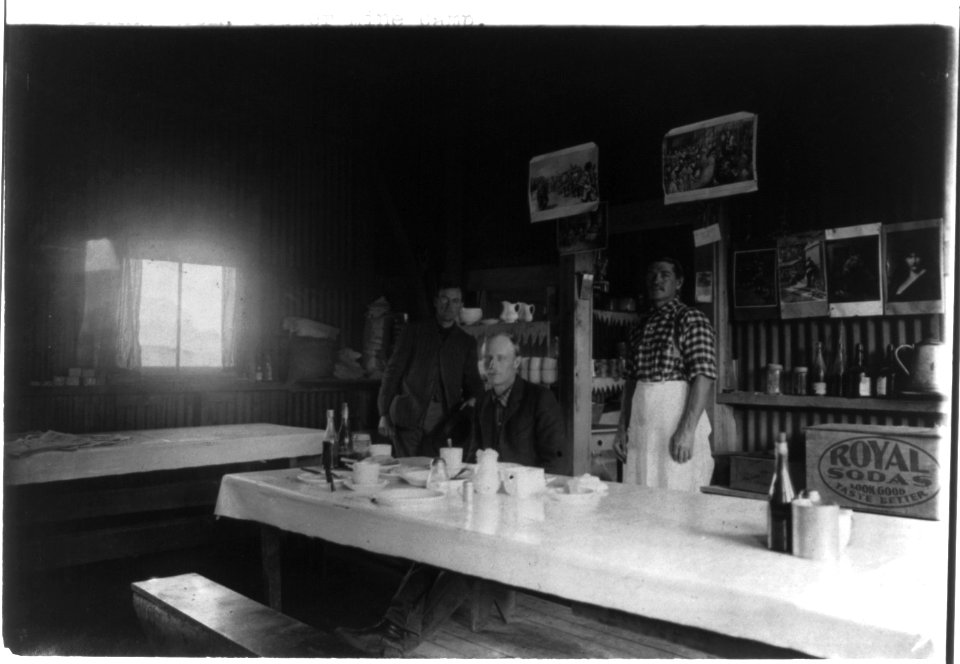 Dining room, copper mine camp LCCN2016653453