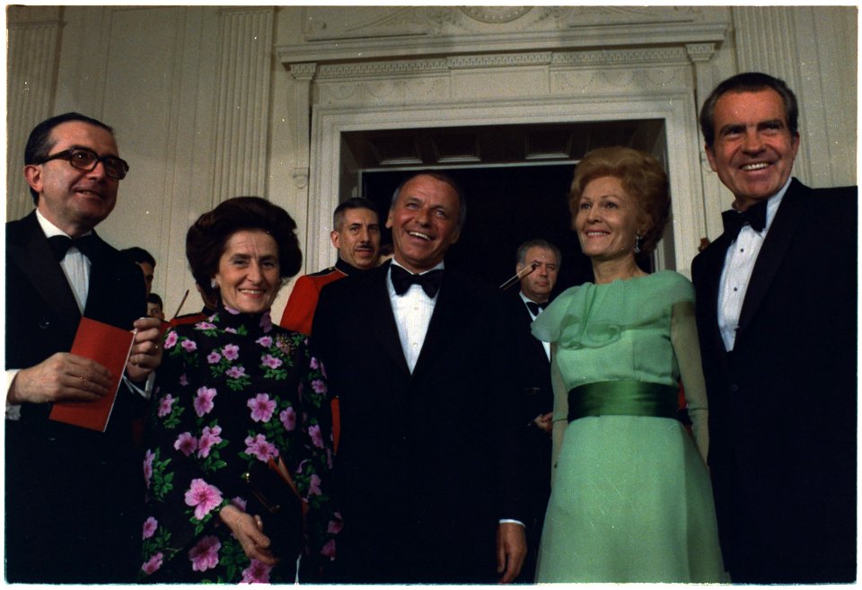 Dinner at the White House in honor of Giulio Andreotti, President of the Council of Ministers of the Italian Republic. - NARA - 194505