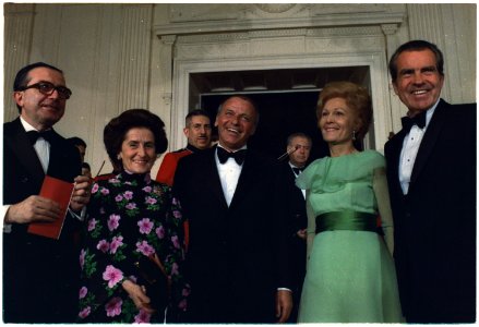 Dinner at the White House in honor of Giulio Andreotti, President of the Council of Ministers of the Italian Republic. - NARA - 194505