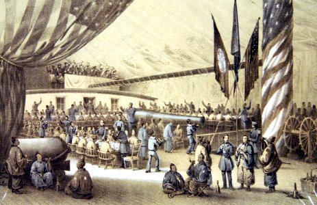 Dinner for Japanese Commissioners on board USS Powhatan 1853-1854 (36824899314)