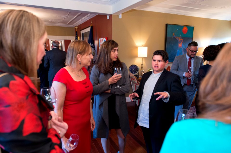 Dinner for Karen Diver, hosted by Ambassador Gilbert (30049212383)