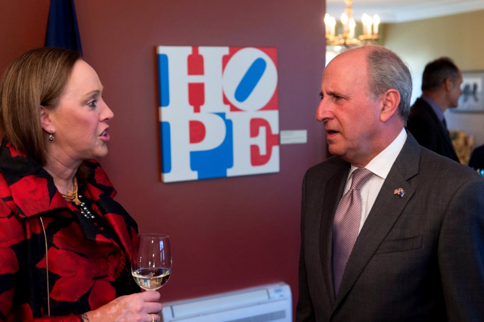 Dinner for Karen Diver, hosted by Ambassador Gilbert (30682958425)
