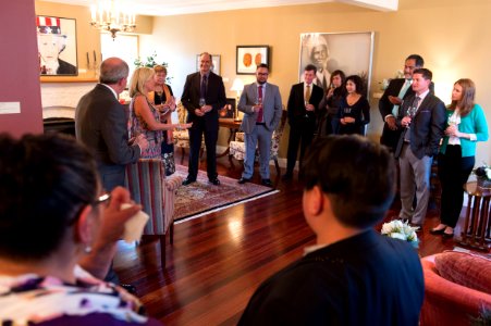 Dinner for Karen Diver, hosted by Ambassador Gilbert (30565924422)