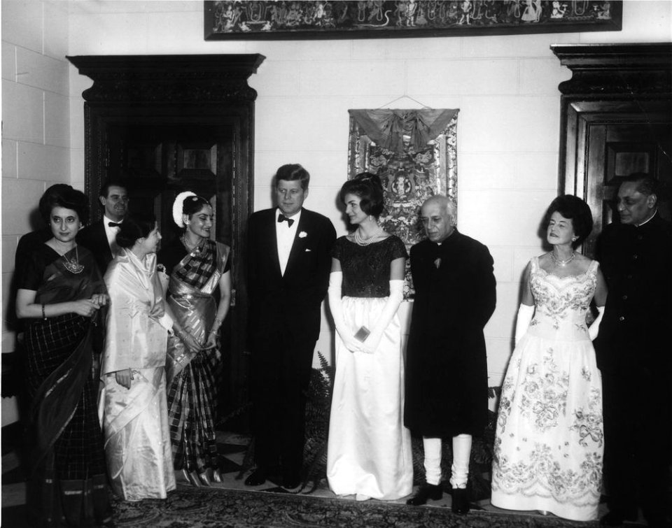 Dinner in Honor of President John F. Kennedy Given by Prime Minister Jawaharlal Nehru (2)