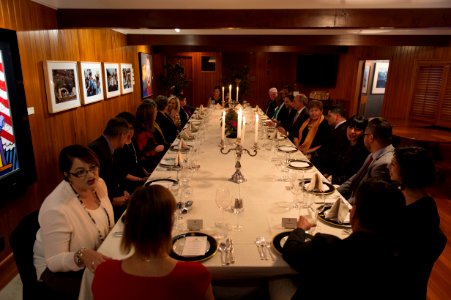 Dinner for Karen Diver, hosted by Ambassador Gilbert (30646188476)