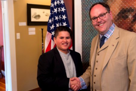 Dinner for Karen Diver, hosted by Ambassador Gilbert (30051202014)