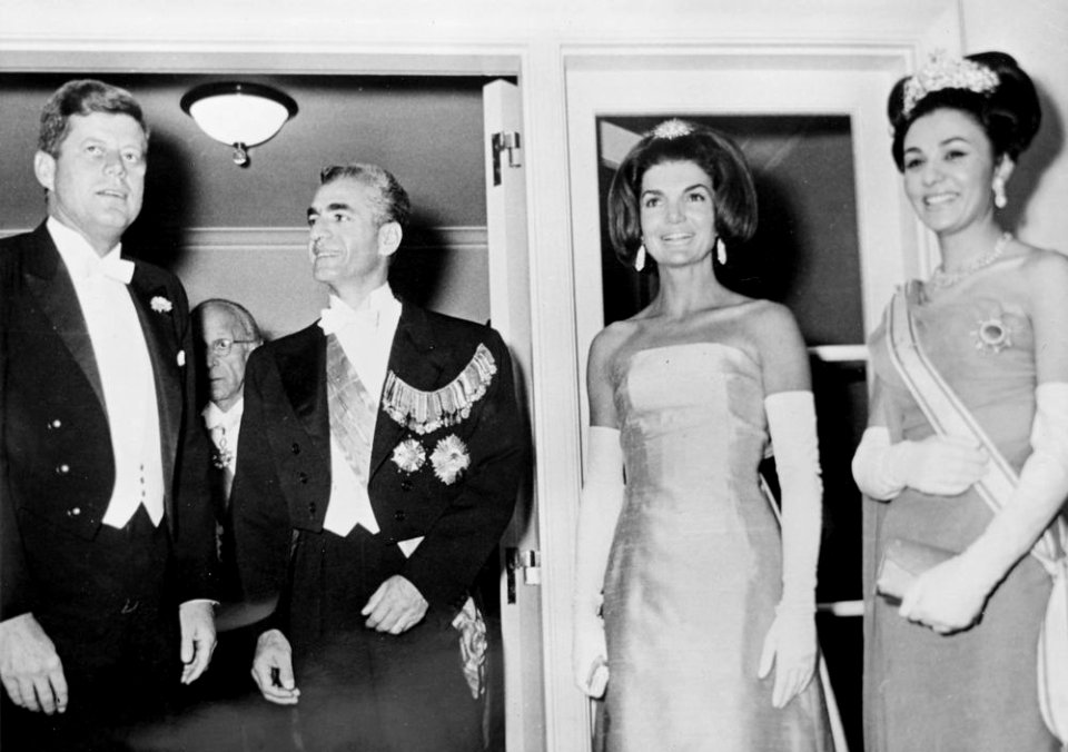 Dinner in Honor of President John F. Kennedy and First Lady Jacqueline Kennedy at the Embassy of Iran