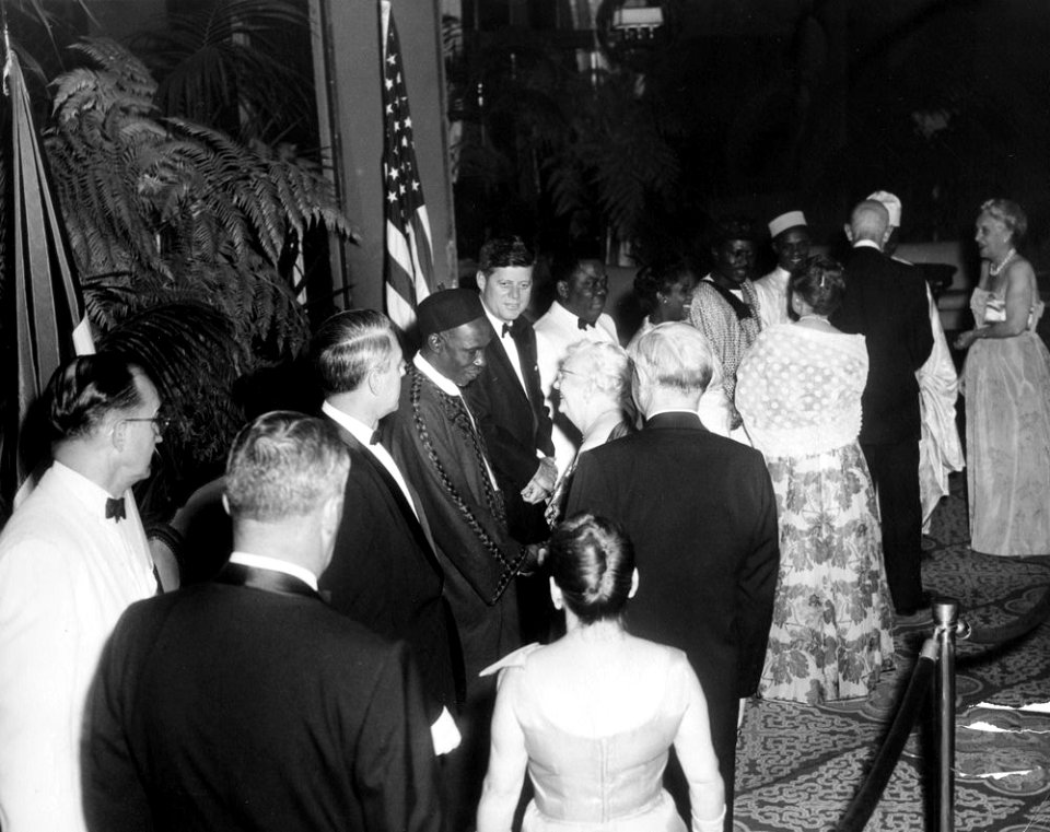 Dinner in Honor of President Kennedy, Given by Abubakar Tafawa Balewa, Prime Minister of Nigeria (04)