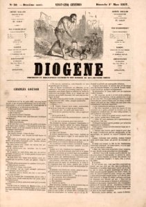 Diogène N30 1857 page 1