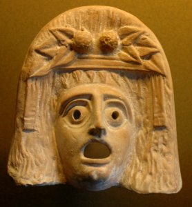 Dionysos mask Louvre Myr347 photo