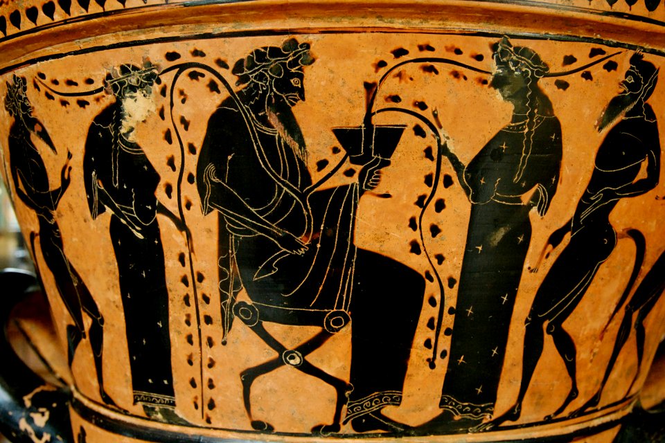 Dionysos thiasos Louvre MNE938
