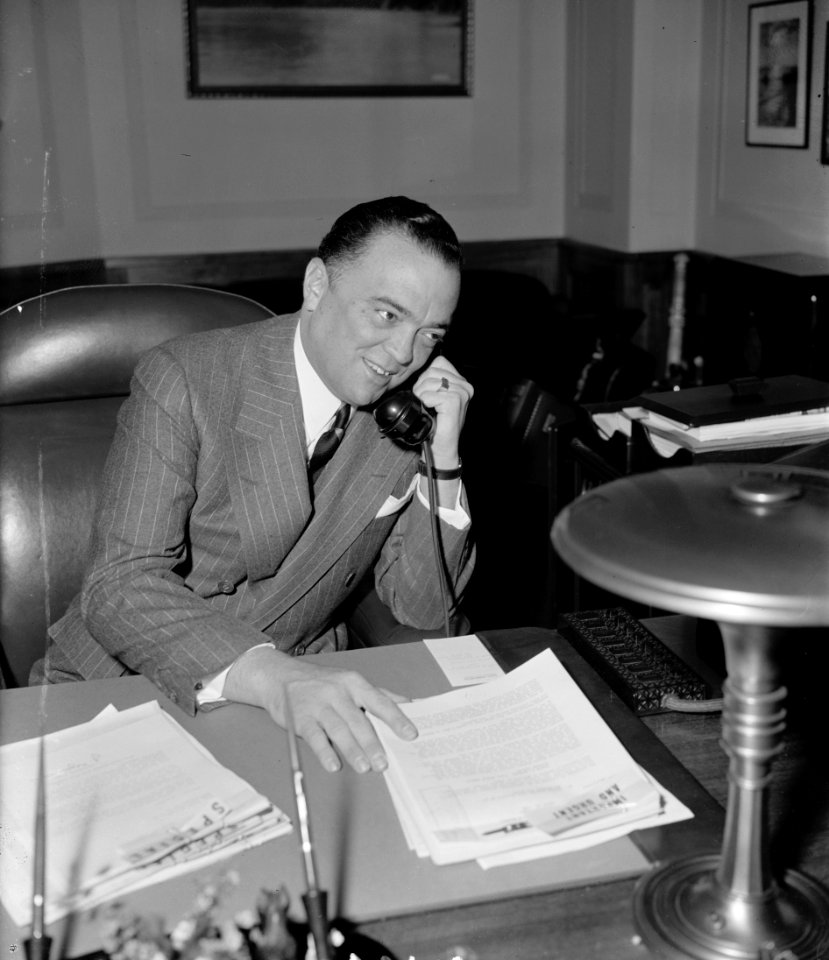 Director Hoover 1940 Office