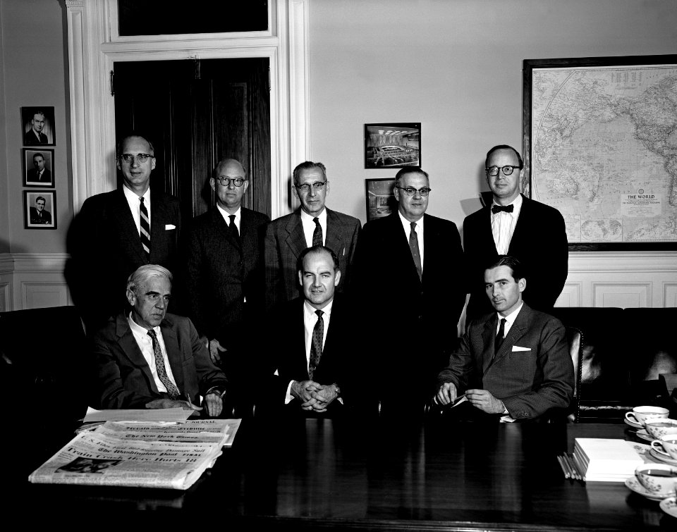 Director of Food for Peace, George McGovern, with Visitors (14006697078)