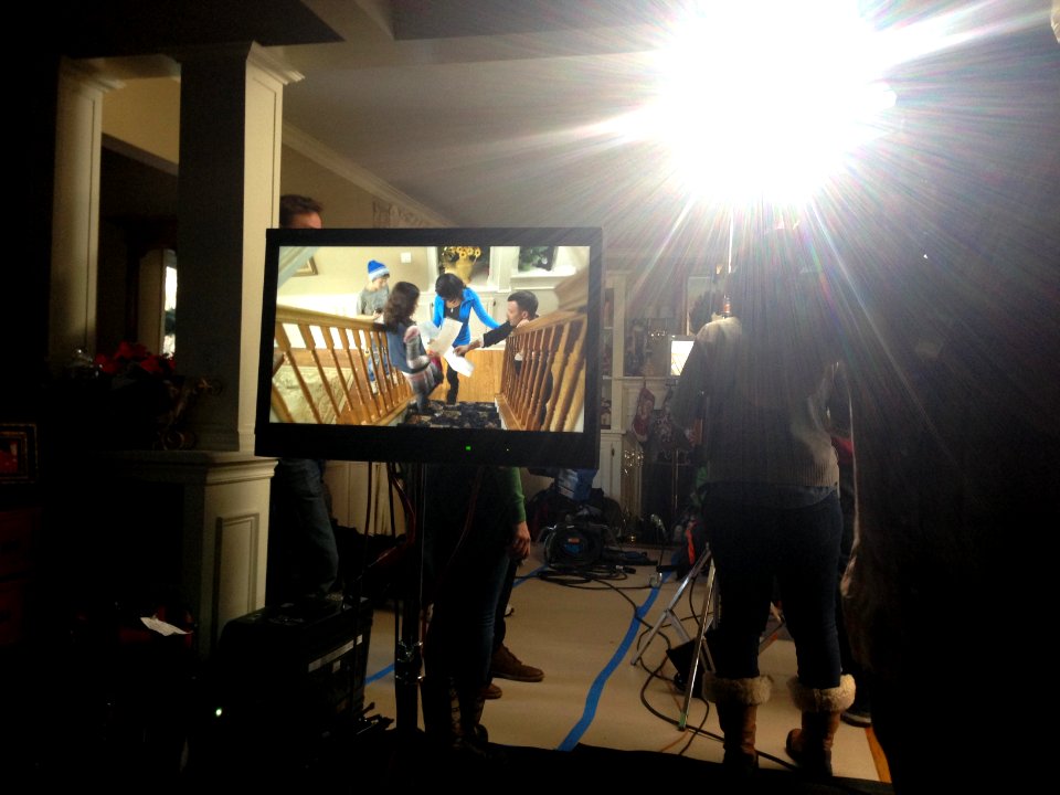Director, Greg Wells, coaching actresses. (12121552404)