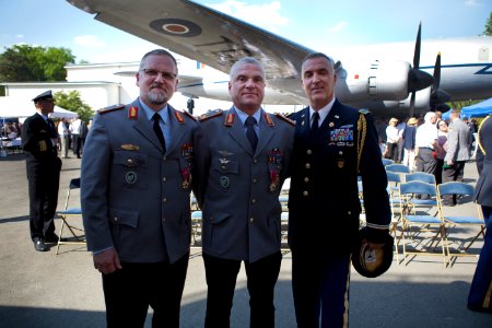 Dirk Backen, Reinhard Wolski, and Terry L Anderson, Armed Forces Day 2017 in Berlin