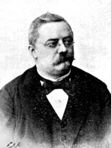 Dischka Győző tanár portréja (Weinwurm Antal, 1896) photo