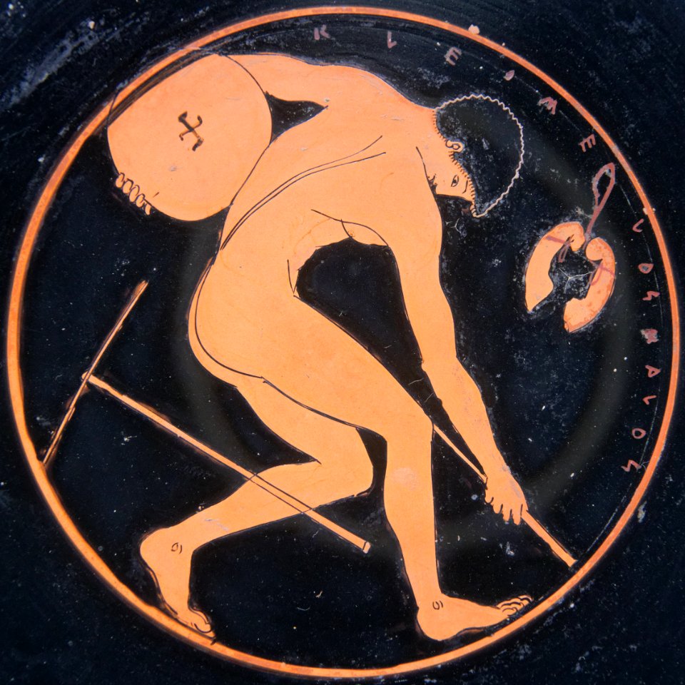 Discobolus Kleomelos Louvre G111 n2