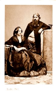 Disderi, Adolphe Eugène (1819-1890) - Borbone, Carlo di, principe di Capua (1811-1862) e Penelope Smyth (1826-1882), contessa di Mascali