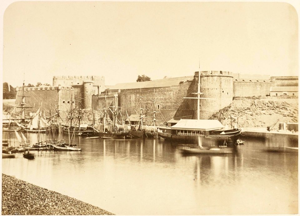 Disdéri brest chateau de Brest