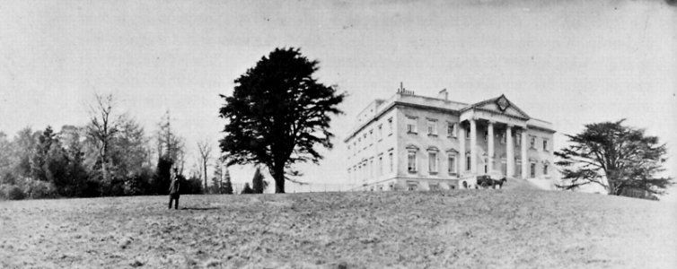 Disdéri, André Adolphe Eugène - Orléans Familie beim Claremont Haus (Zeno Fotografie)