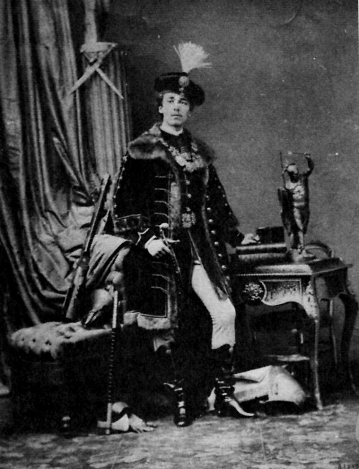 Disdéri, André Adolphe Eugène - Mann in Kostüm (Zeno Fotografie)