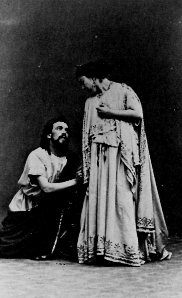 Disdéri, André Adolphe Eugène - Pauline Viardot und Michot in »Alceste« (Zeno Fotografie)