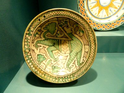 Dish from Orvieto, Italy, c. 1475 - Nelson-Atkins Museum of Art - DSC08542