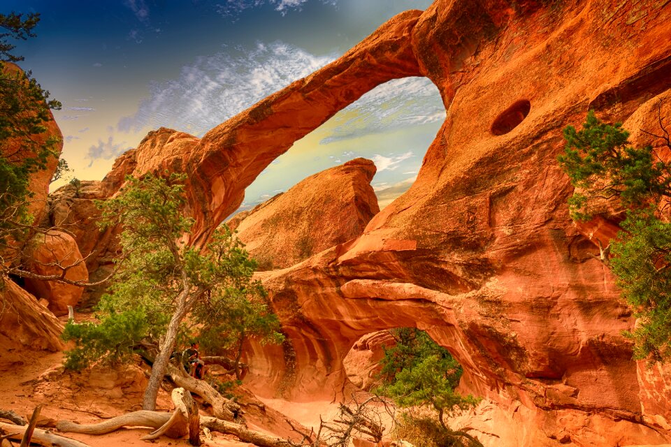Scenic nature landscape