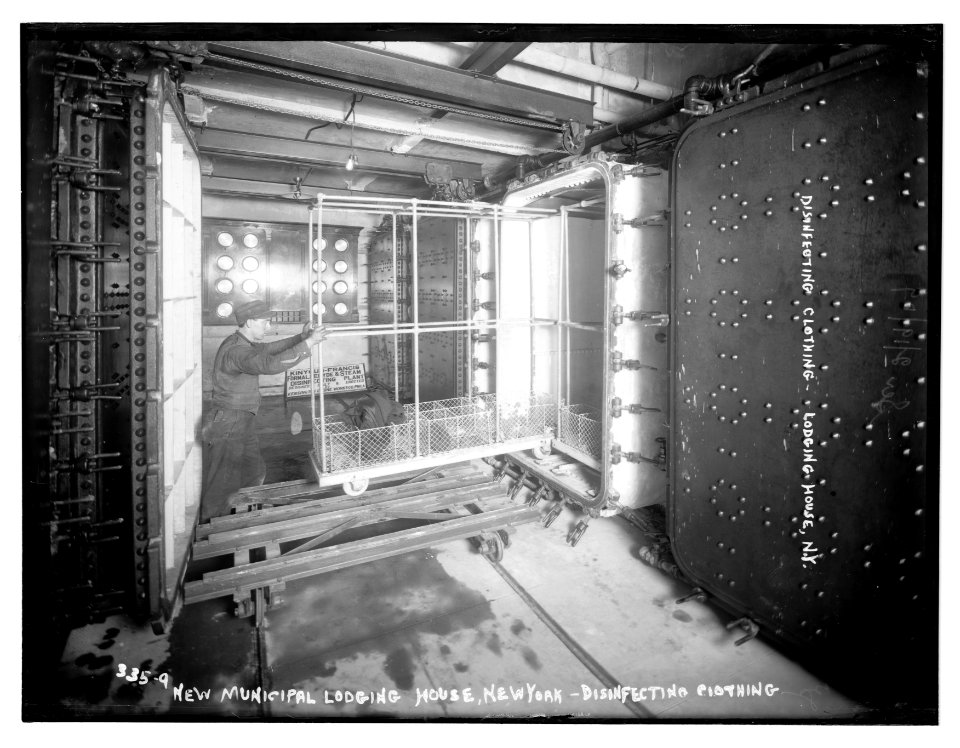 Disinfecting clothing, Lodging house, N.Y. LCCN2014681575