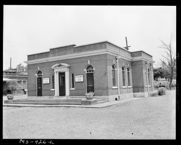 Dispensary at the mine. Tennessee Coal, Iron & R.R. Company, Edgewater Mine, Birmingham, Jefferson County, Alabama. - NARA - 540613
