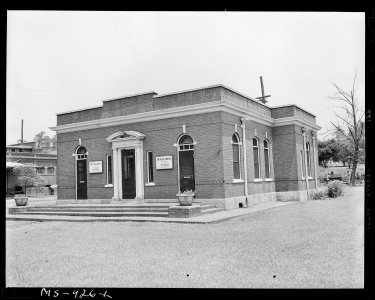 Dispensary at the mine. Tennessee Coal, Iron & R.R. Company, Edgewater Mine, Birmingham, Jefferson County, Alabama. - NARA - 540613