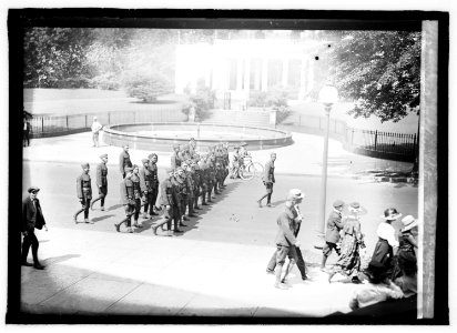 Dist. soldiers returning, 6-7-19; 312th Machine Gun battalion LCCN2016844733