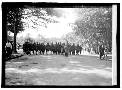 Dist. Soldiers returning, 6-7-19; 312th Machine Gun Battalion LCCN2016844734