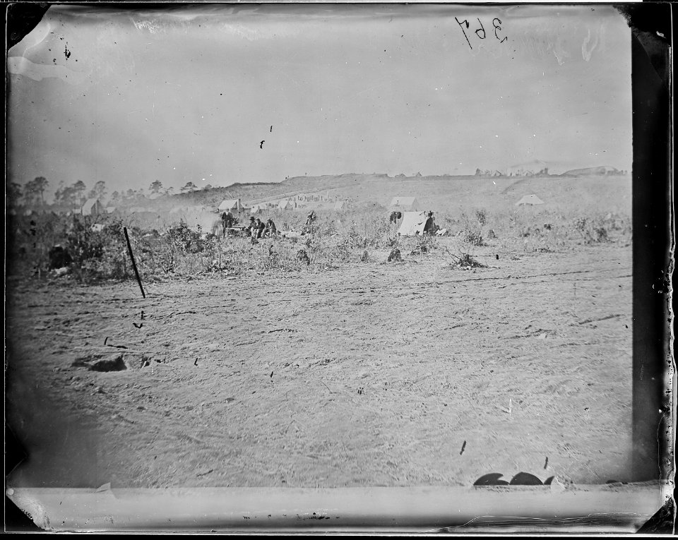 Distant view of Fort Brady - NARA - 524787