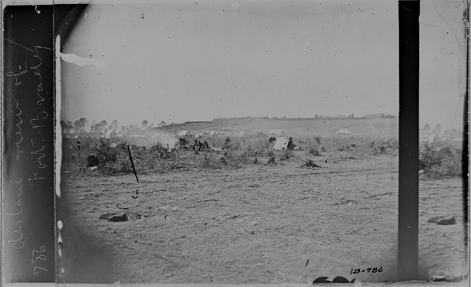 Distant view of Fort Brady, Petersburg, Va - NARA - 525191