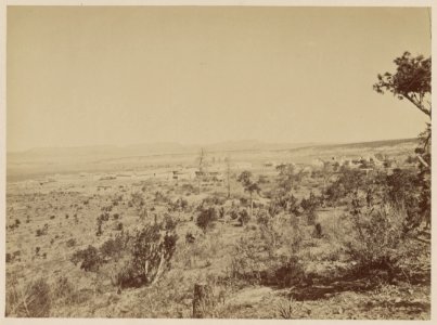 Distant view of Fort Wingate, New Mexico, 1873 - T. H. O'Sullivan, photographer. LCCN2007684831