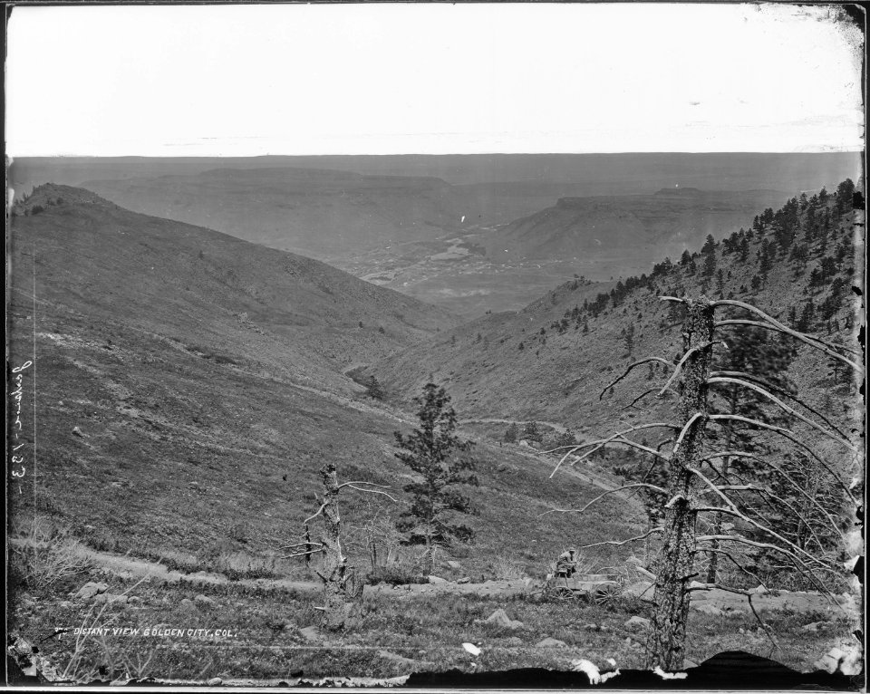 Distant view, Golden City. Jefferson County, Colorado - NARA - 516741