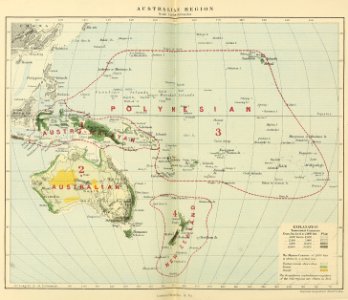 Distribution of Animals - Australian Region photo
