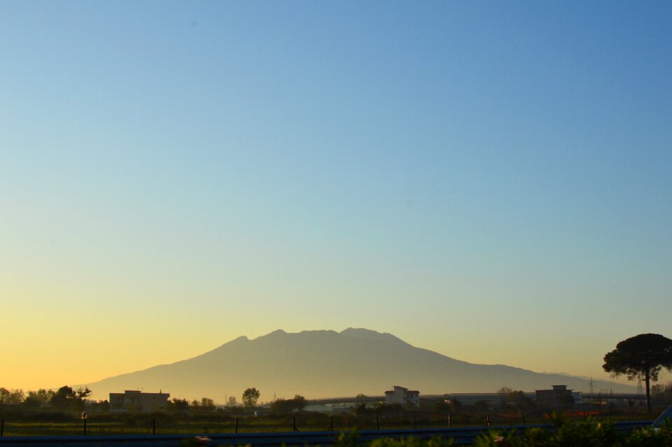 Volcano vesuvius outdoor