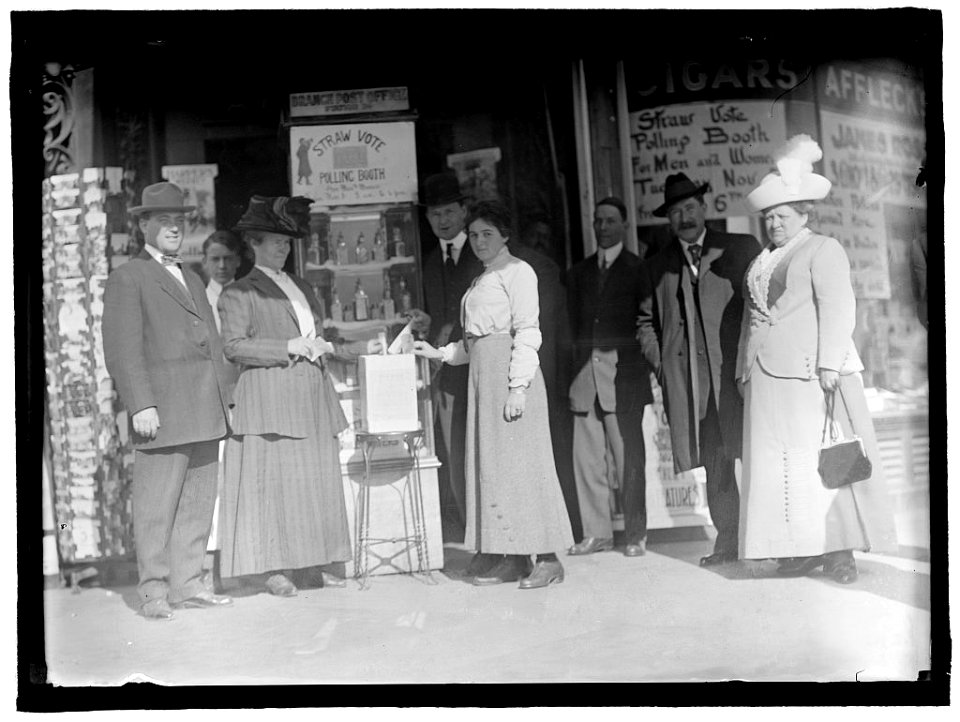 DISTRICT OF COLUMBIA. SUFFRAGE VOTING FOR DISTRICT LCCN2016864075