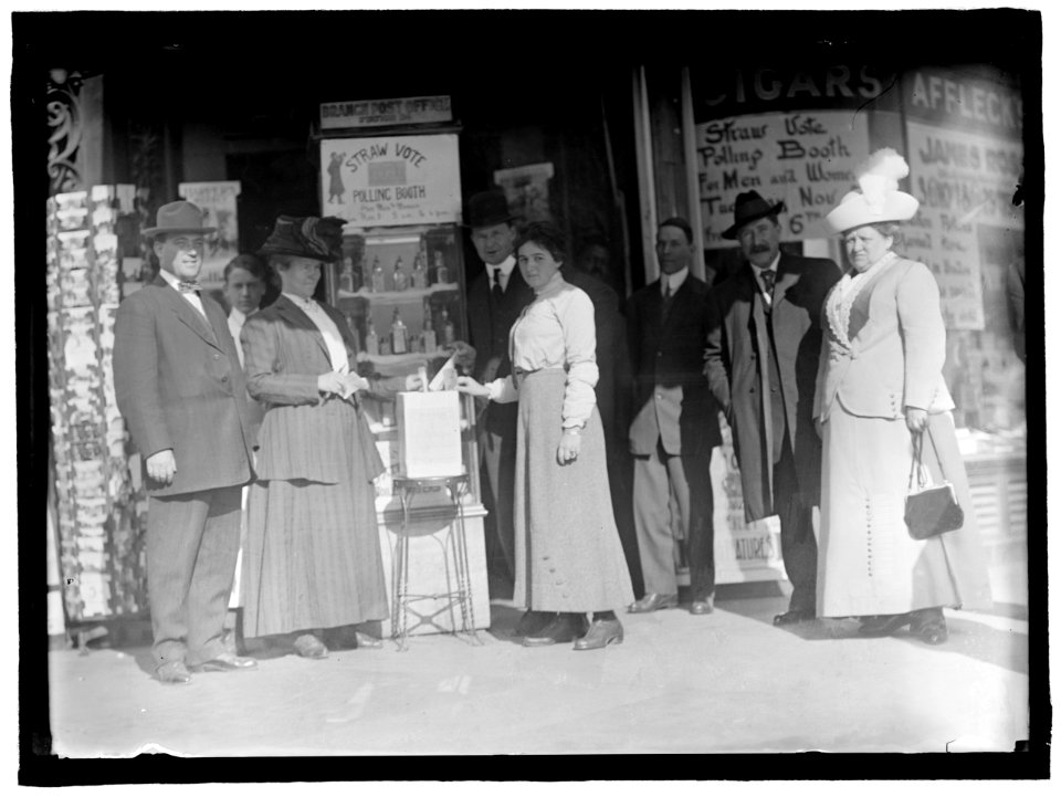 DISTRICT OF COLUMBIA. SUFFRAGE VOTING FOR DISTRICT LCCN2016864075 photo