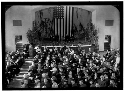 DISTRICT PUBLIC SCHOOLS. FIRST COMMUNITY THANKSGIVING CELEBRATION AT PARK VIEW SCHOOL, NOVEMBER 10, 1916 LCCN2016866916