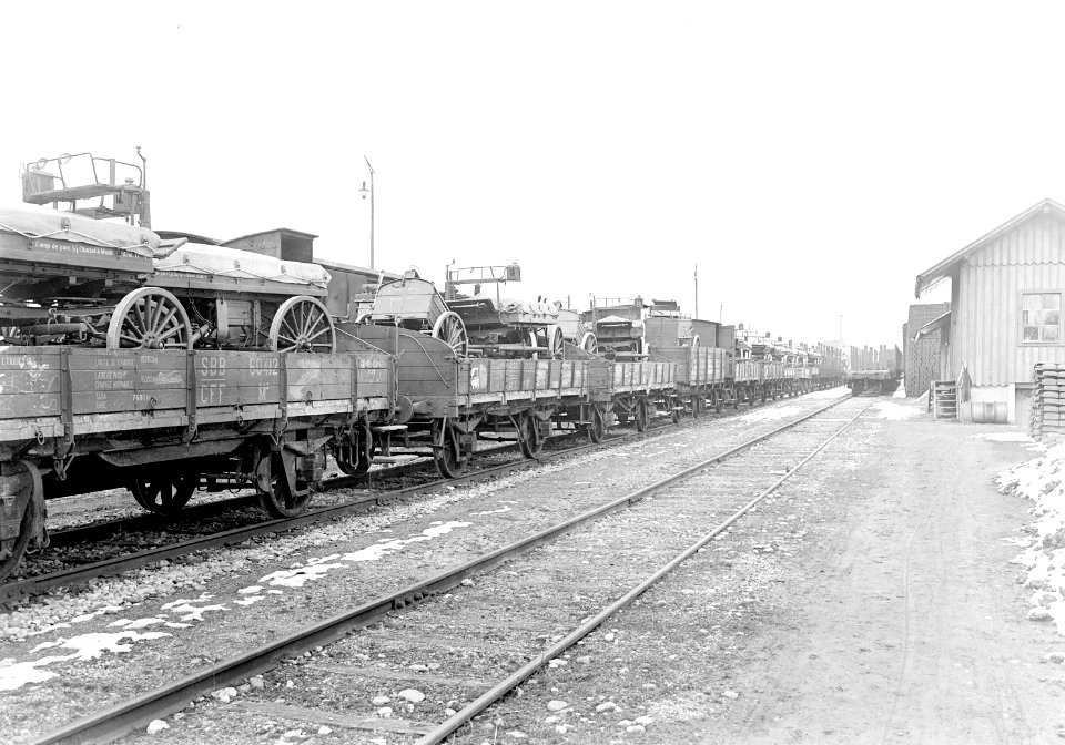 Diverse verladene Wagen - CH-BAR - 3239452
