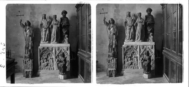Diversos sants al museu diocesà de Lleida